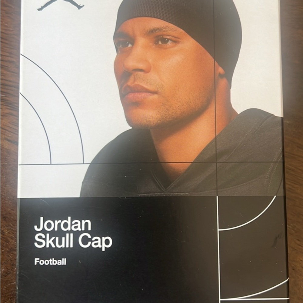 Jordan Kids Black Mesh Skull Cap